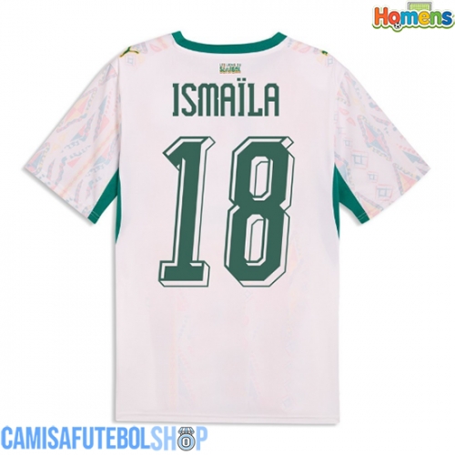Camisa de time de futebol Senegal Ismaila Sarr #18 Replicas 1º Equipamento Mundo 2026 Manga Curta